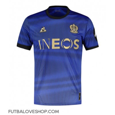 Dres OGC Nice Youssoufa Moukoko #15 Tretina 2024-25 Krátky Rukáv Dres OGC Nice Youssoufa Moukoko #15 Tretina 2024-25 Krátky Rukáv